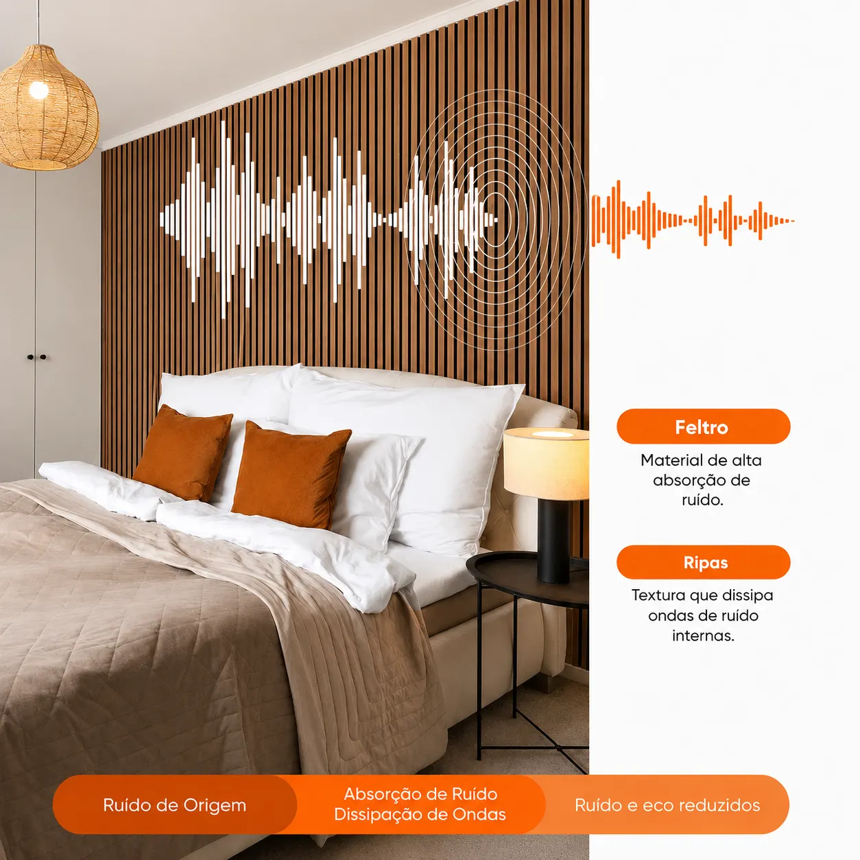 Painel Ripado Acústico FlexPanel Akustik 270x110cm Signature Edition - Image 11